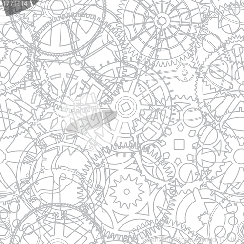 Image of Seamless texture- time gears