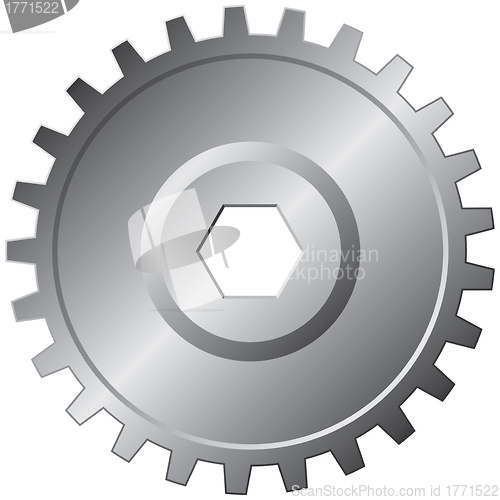 Image of One steel gear