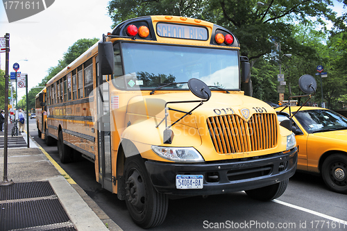 Image of New York School Bus