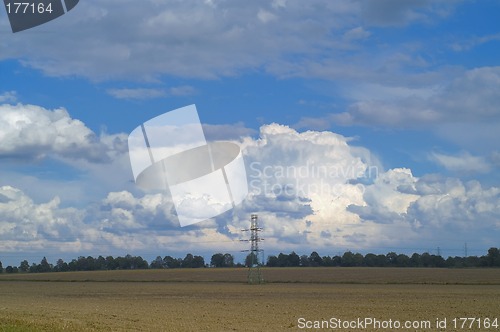 Image of Sky and field