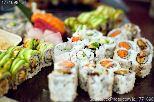 Image of Sushi Rolls Variety