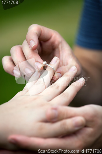 Image of Diamond Engagement Ring