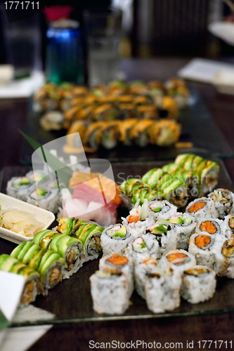 Image of Assorted Sushi Rolls