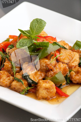 Image of Thai Food Tofu Stir Fry