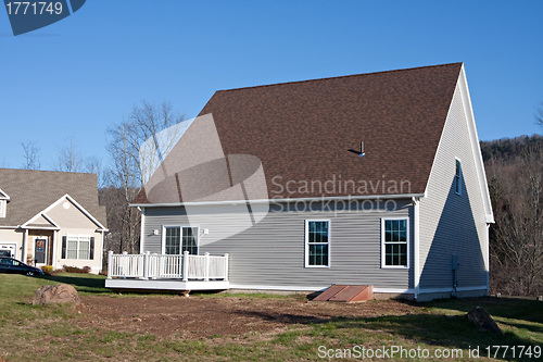 Image of Newly Built House Rear