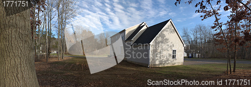 Image of House and Backyard Panorama