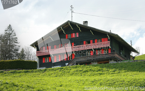 Image of Typical swiss house 