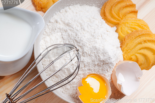 Image of making baking cookies