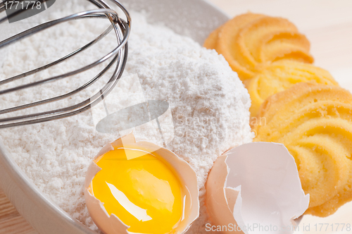 Image of making baking cookies