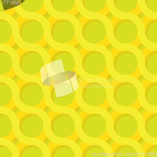 Image of Yellow and green pattern