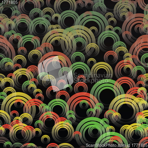 Image of Abstract background - color circles