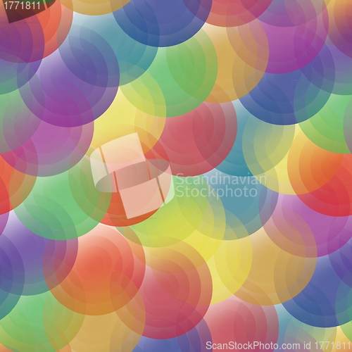 Image of Background - color transparent circles