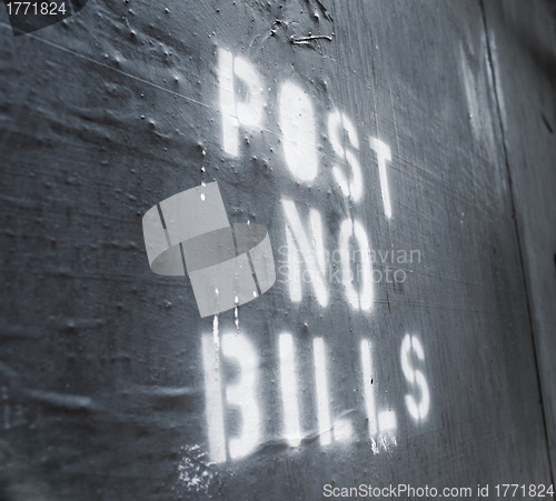 Image of Post No Bills