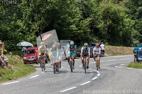 Image of Group of Amateurs Cyclists