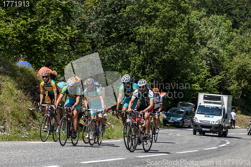 Image of Group of Amateurs Cyclists