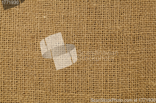 Image of brown burlap texture