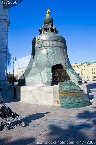 Image of The largest Tsar Bell in Moscow Kremlin