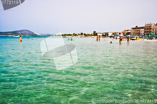 Image of Sunny beach in Italy