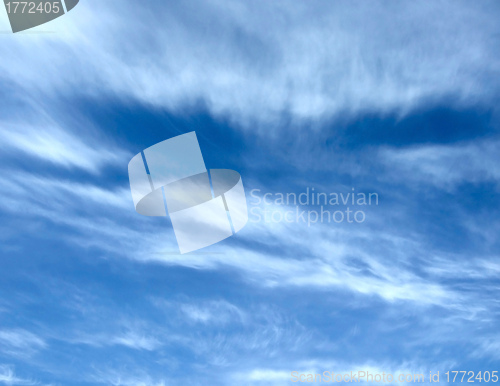 Image of blue sky