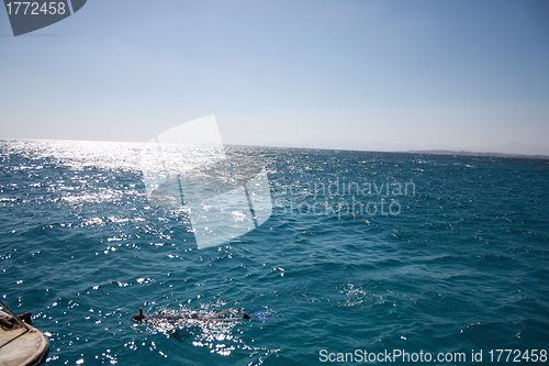 Image of blue water