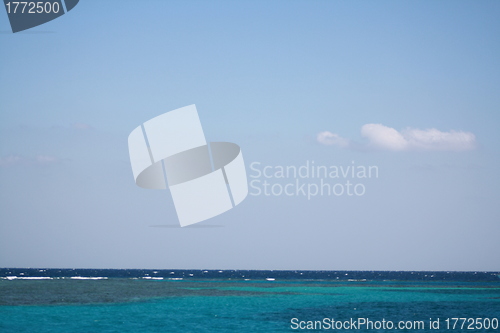 Image of blue sea