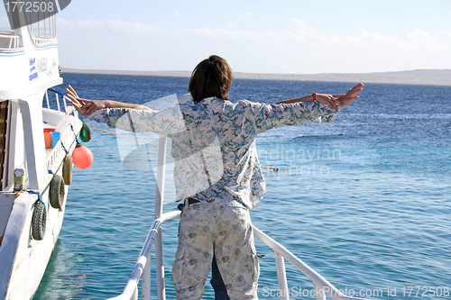 Image of sea trip