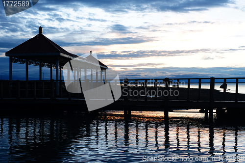 Image of Landscape at lakeside