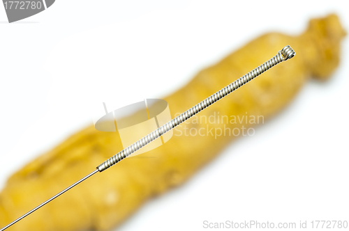 Image of acupuncture needle