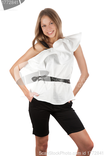 Image of beautiful blond woman