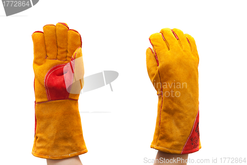 Image of work gloves