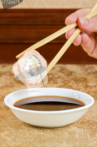 Image of the sushi