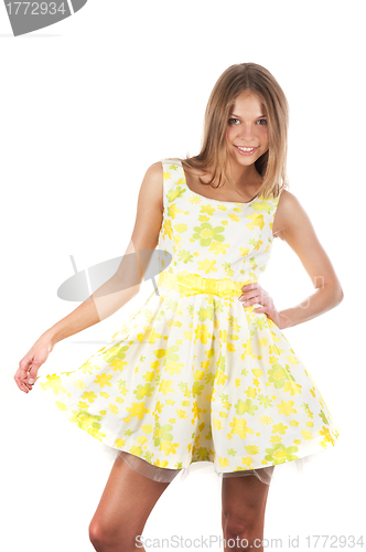 Image of beautiful blond woman