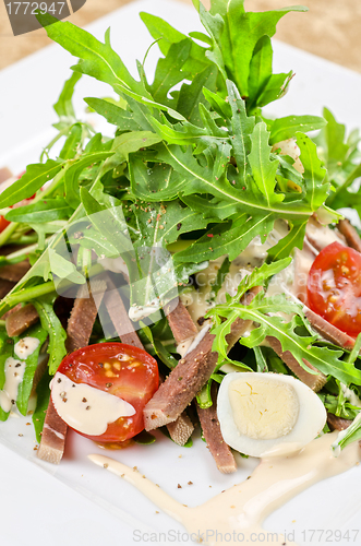 Image of Tasty salad of beef tongue