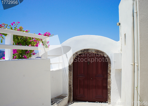 Image of Santorini terrace