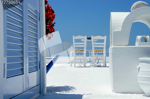 Image of Santorini cosy terrace