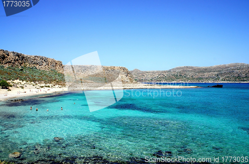 Image of Lagoon Balos, Gramvousa, Crete, Greece