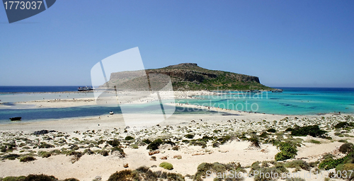 Image of Lagoon Balos, Gramvousa, Crete, Greece