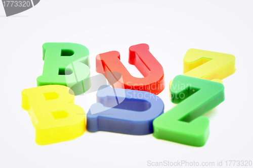 Image of Close-up of letters