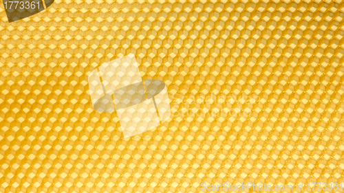 Image of Wax template for honeycomb