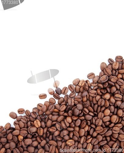 Image of Brown roasted coffee beans