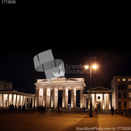 Image of berlin at night