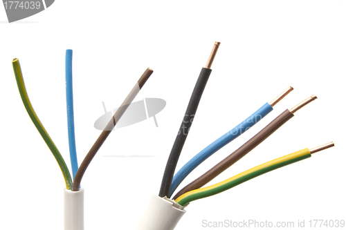 Image of Colorful cables