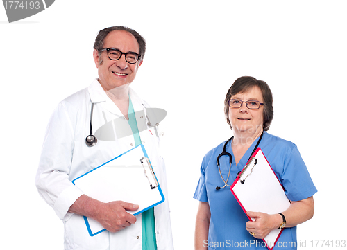 Image of Smiling health care professionals