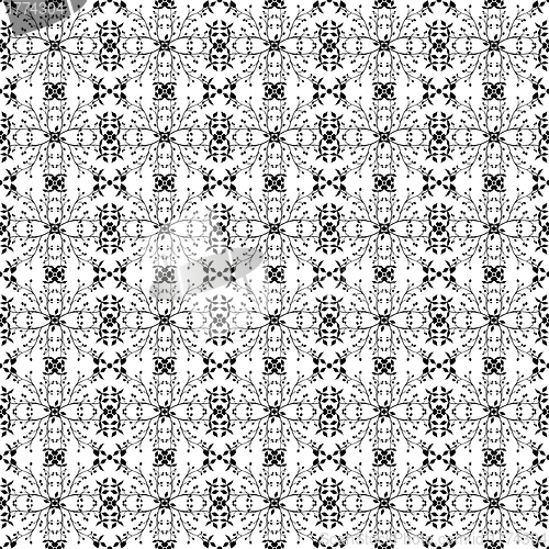 Image of seamless floral pattern 