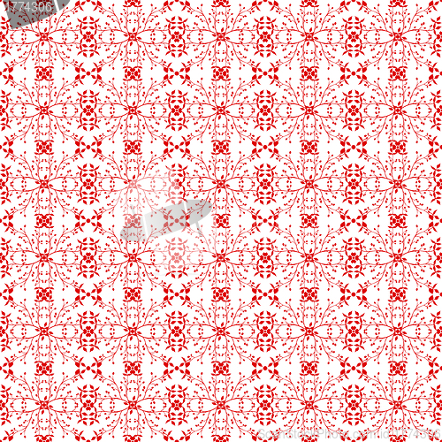 Image of seamless floral pattern 