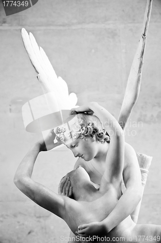 Image of Psyche revived by Cupid kiss