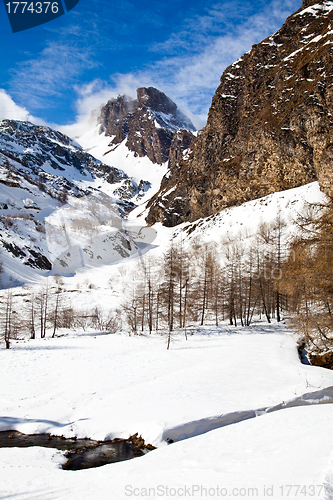 Image of Sunny day on Alps