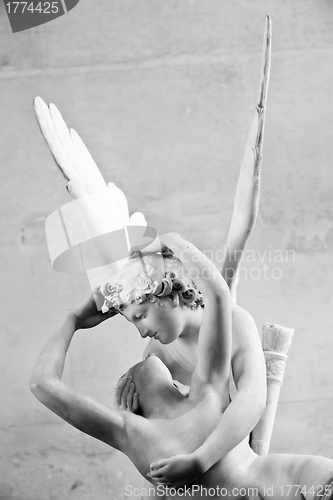 Image of Psyche revived by Cupid kiss