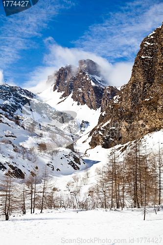 Image of Sunny day on Alps