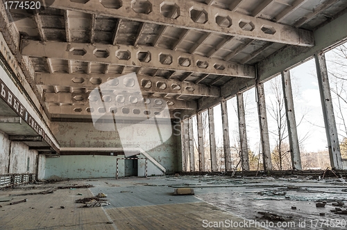 Image of Abandoned room in chernobyl 2012